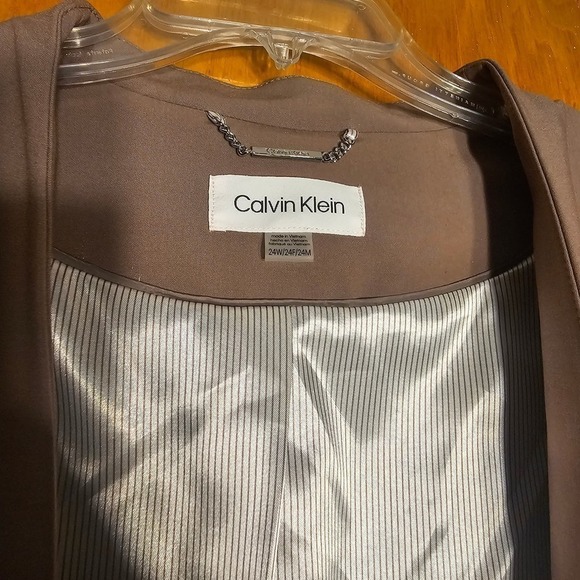 Calvin Klein Women's Blazer Plus Size - Picture 3 of 9